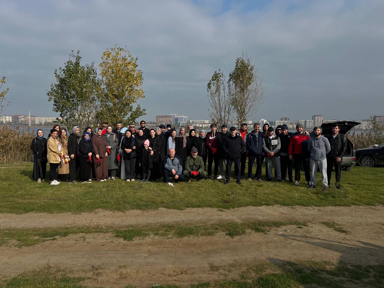 Экодесант на озере Ак-Гель