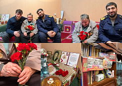 Встреча с блокадницей в Махачкале