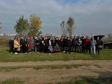 Экодесант на озере Ак-Гель